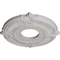 Ekena Millwork Attica Ceiling Medallion (Fits Canopies up to 3 1/2"), 12 3/4"OD x 4"ID x 1/2"P, Ultra Pure White CM12ATUWF - alternate 4